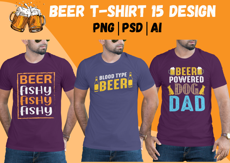 BEER T-Shirt 15 Designs: Raise Your Glass to Style