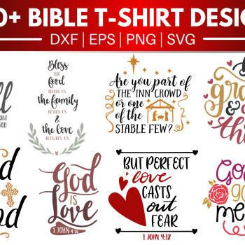 150+ Bible T-Shirt Design Bundle: Wear Your Faith with Style