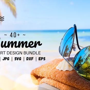 40+ Summer T-Shirt Design Bundle: Embrace the Sun and Sand in Style